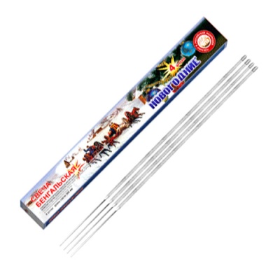Новогодние 300-4 мм. Бенгальские огни купить в Вяземском | vyazemskij.salutsklad.ru