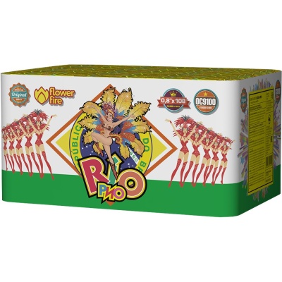 Рио S Батарея салютов купить в Вяземском | vyazemskij.salutsklad.ru