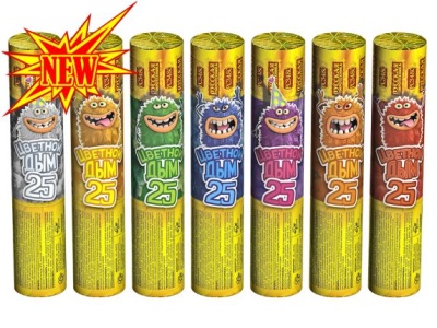 Цветной дым 25 Цветной дым купить в Вяземском | vyazemskij.salutsklad.ru